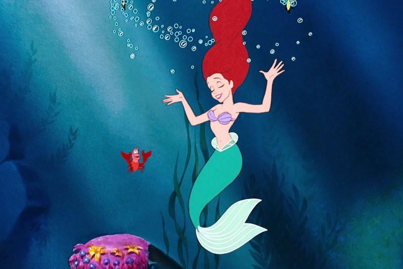 LITTLE MERMAID disney fantasy animation cartoon adventure family  1littlemermaid ariel princess ocean sea underwater wallpaper | 1920x1080 |  575899 | ...