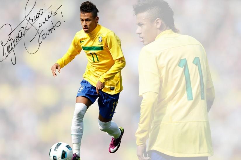 Neymar Brazil Desktop Wallpaper