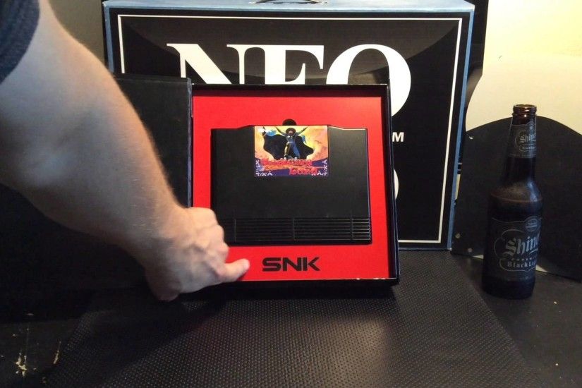 Neo Geo Aes custom cartridge box