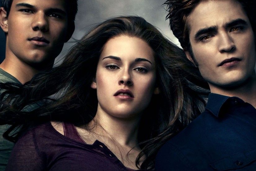 Movie - Twilight Robert Pattinson Edward Cullen Kristen Stewart Bella Swan Jacob  Black Taylor Lautner Wallpaper