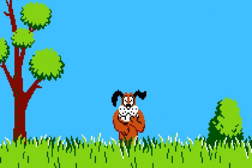 General 2560x1600 Duck Hunt 8-bit Nintendo Entertainment System dog