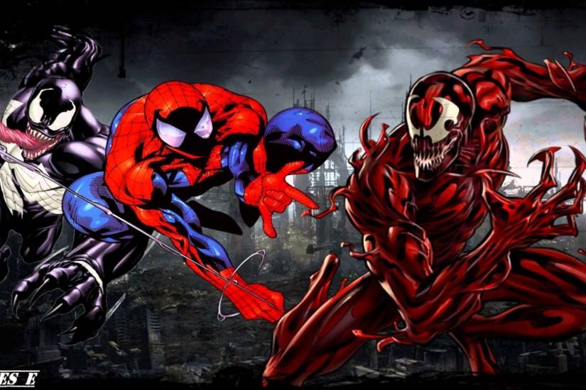 Spider-Man Venom Maximum Carnage scrolling fighting action superhero spider  spiderman 1svmc d wallpaper | 1920x1080 | 723009 | WallpaperUP