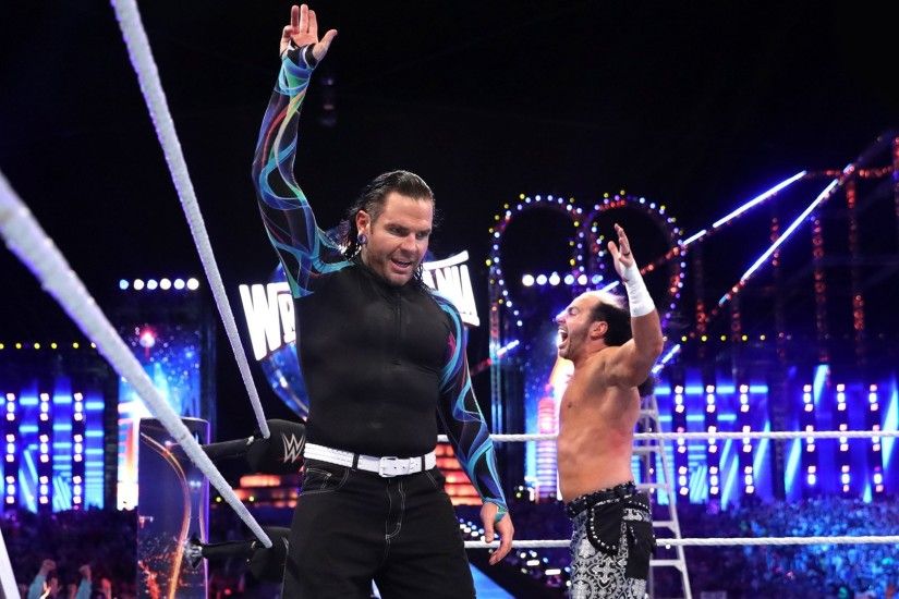 Matt & Jeff Hardy make a shocking return to WWE: WrestleMania 33 (WWE  Network Exclusive) | WWE