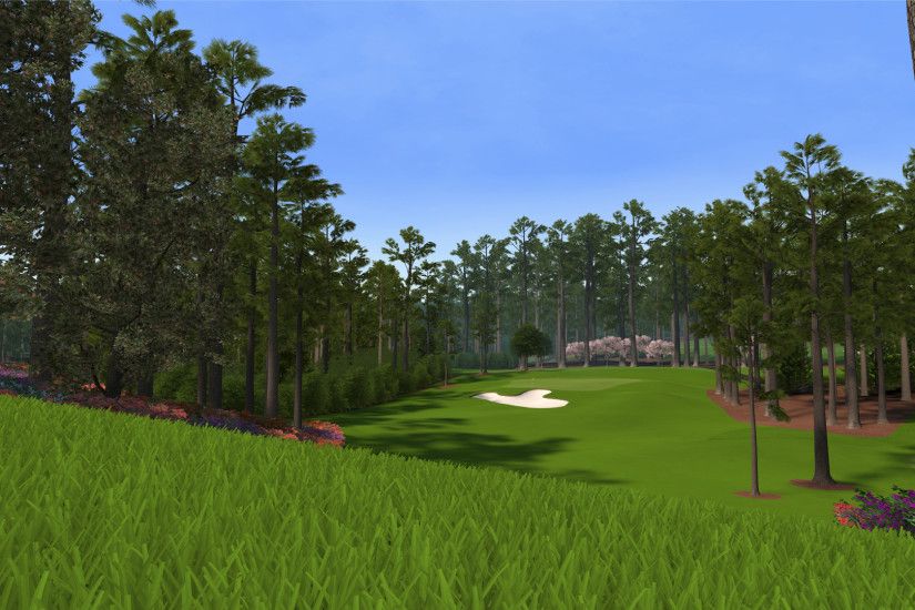 6 at Augusta National as seen in the PS3 and XBox 360 versions of “Tiger  Woods 12: The Masters.”