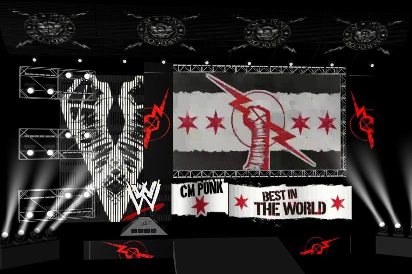 ... WWE HD Stage - CM Punk by GaryMc10