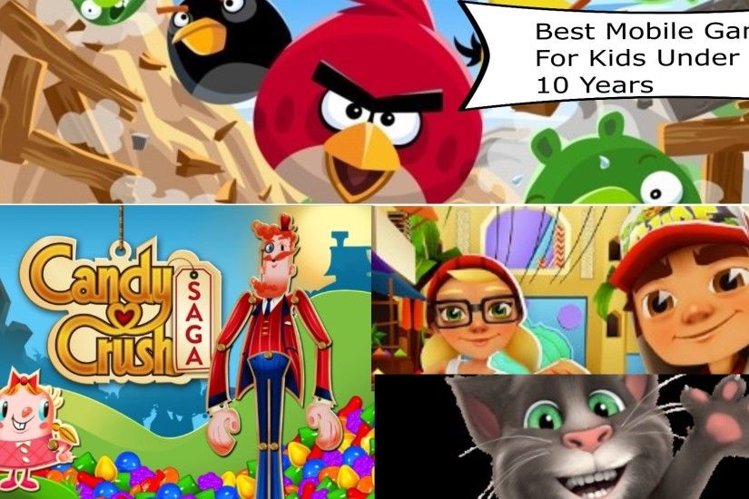 Best Mobile Games For Kids Under 10 Years
