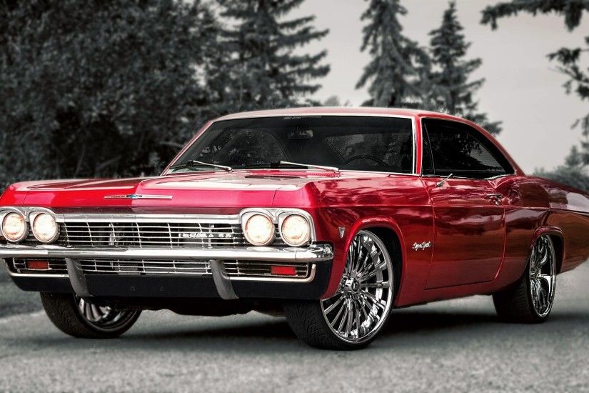 The classical model of Chevrolet Impala SS