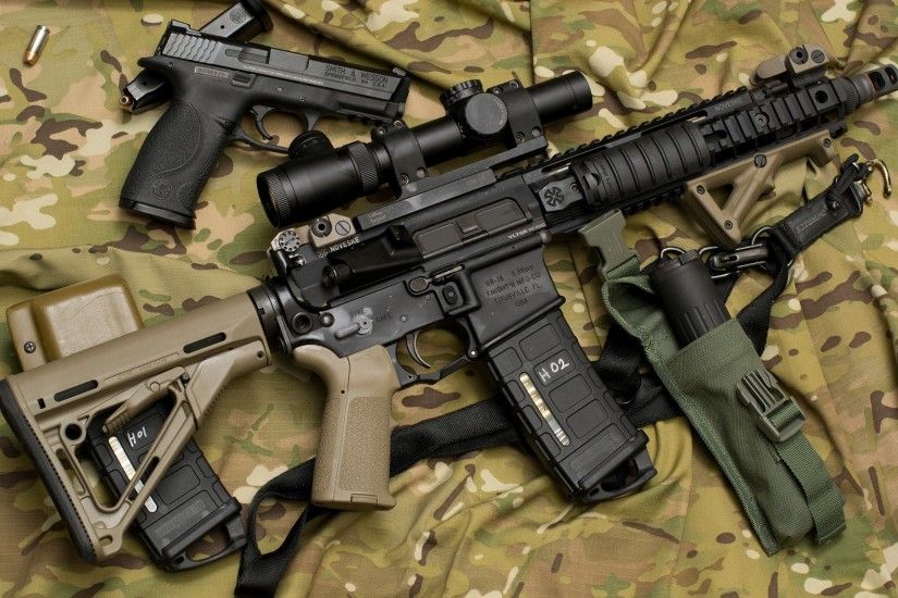 Weapons - Assault Rifle Wallpaper