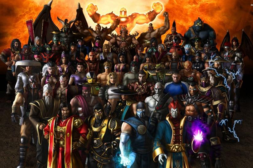 Mortal Kombat characters wallpaper - Game wallpapers - #