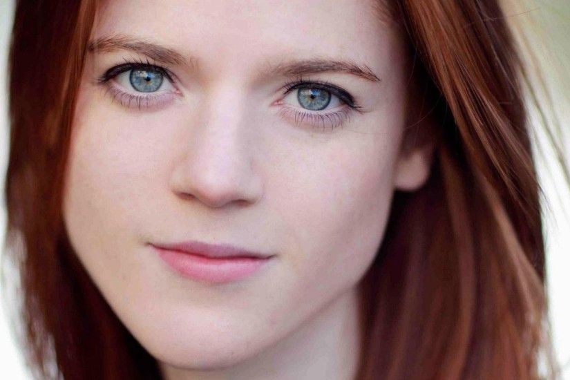 women, Rose Leslie, Actress, Redhead, Face, Eyes, Looking At Viewer,  Smiling Wallpapers HD / Desktop and Mobile Backgrounds