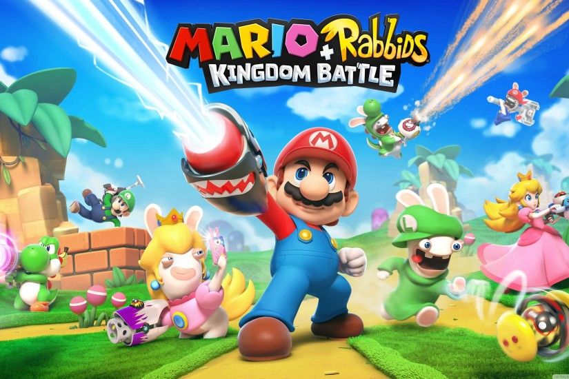 Mario Rabbids Kingdom Battle 2017 game HD Wide Wallpaper for 4K UHD  Widescreen desktop & smartphone