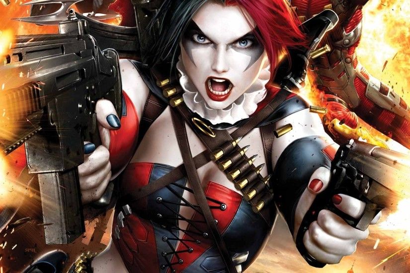 Suicide Squad, Harley Quinn, Gun, Batman Wallpapers HD / Desktop and Mobile  Backgrounds