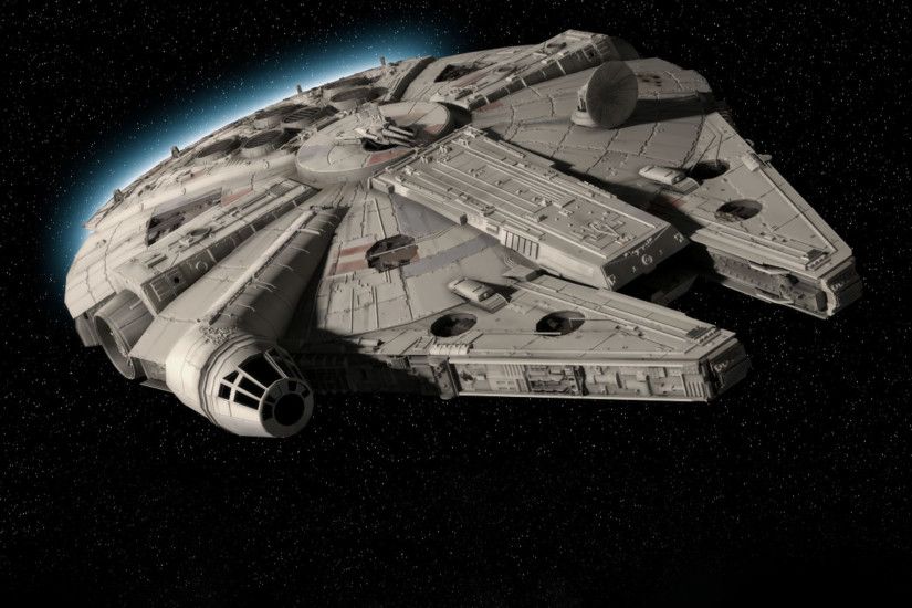 Star Wars Movies Spaceships Millenium Falcon Desktop Hd Wallpaper :  Wallpapers13.com
