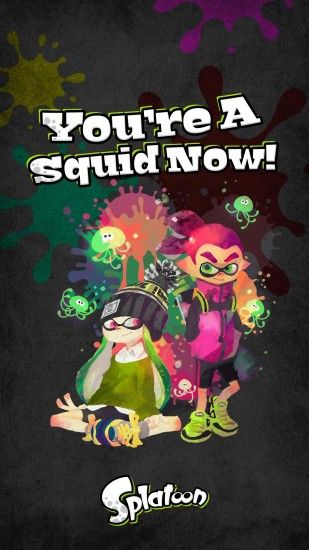 ImageWhen you can't find Splatoon smartphone wallpaper, make your own!