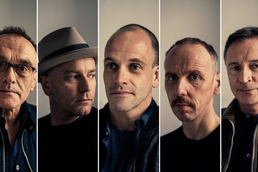 From left, Danny Boyle, Ewan McGregor, Jonny Lee Miller, Ewen Bremner and  Robert Carlyle. Credit Photographs by Tom Jamieson for The New York Times. “
