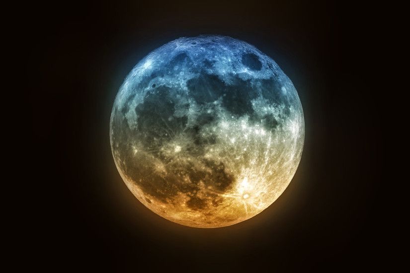 Blue And Red Moon Wallpaper Photos #13940 Wallpaper | High .
