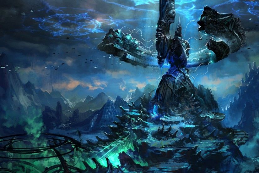Wallpaper Tera online game mmorpg blue altar argonea mountain sky #911  CoolWallpapers.site
