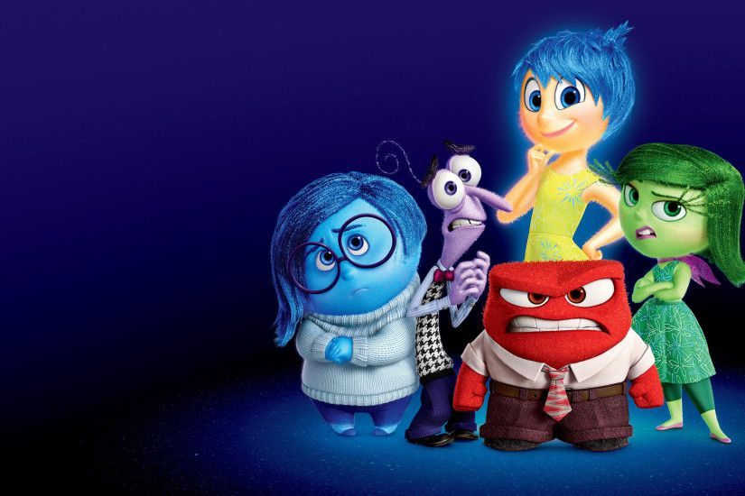 Disney Pixar Inside Out Characters 2880x1800 wallpaper