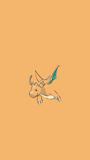 Dragonite Pokemon Character iPhone 6+ HD Wallpaper -  http://freebestpicture.com