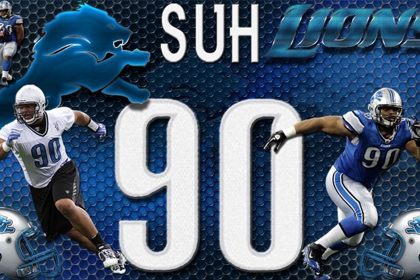 Detroit Lions images Ndamukong Suh Detroit Lions Heavy Metal 16x9 Wallpaper  HD wallpaper and background photos