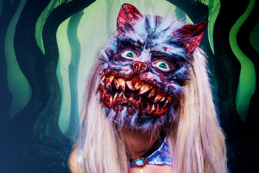 Cheshire Cat Halloween Makeup Tutorial