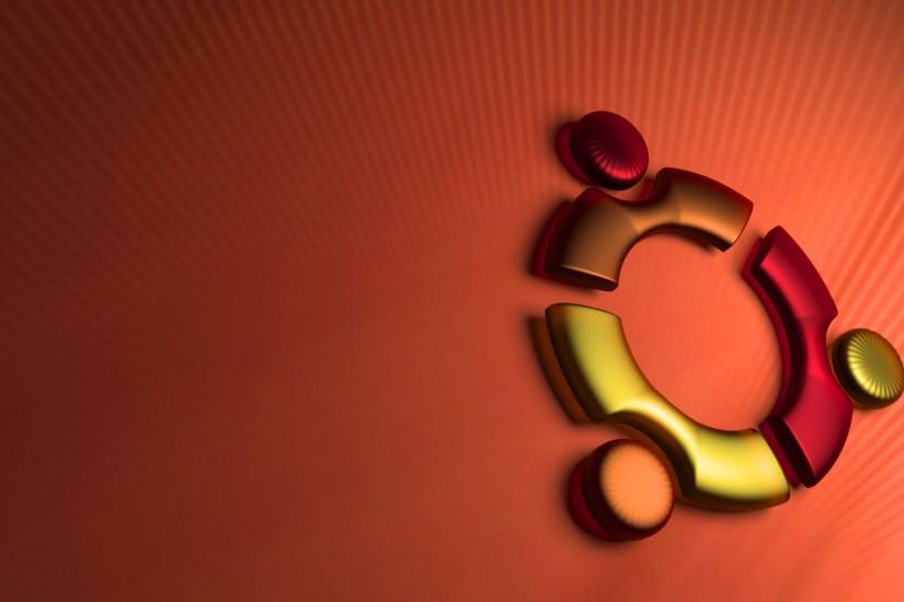 Ubuntu 3D Logo Render
