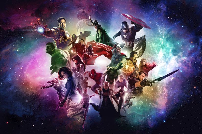 Marvel Cinematic Universe Wallpaper by RockLou Marvel Cinematic Universe  Wallpaper by RockLou