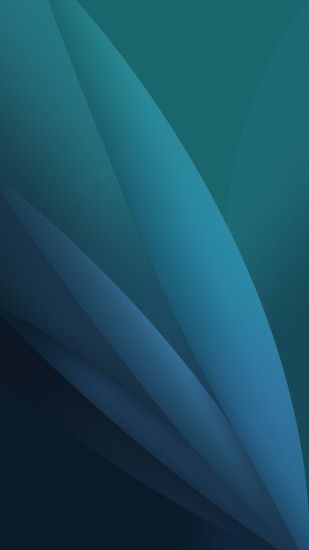 Elegant blue abstract Galaxy S6 Wallpaper