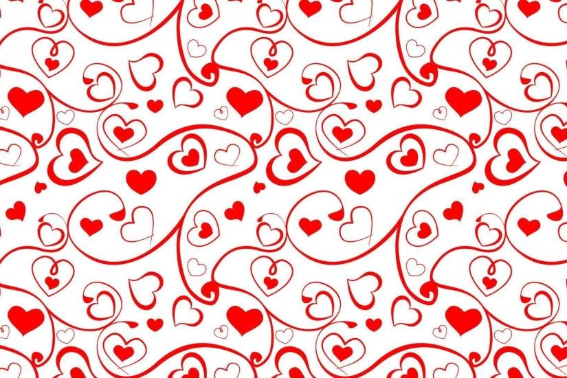 Heart and swirl pattern wallpaper - Holiday wallpapers - #