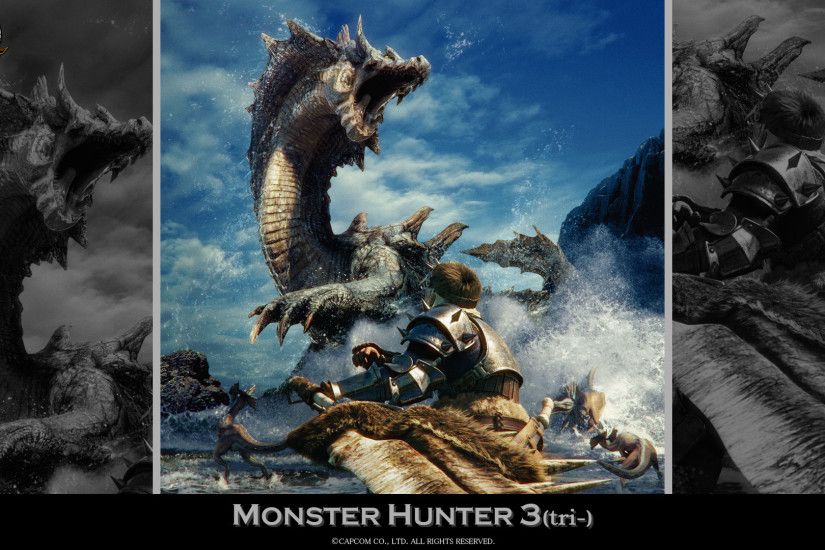 Monster Hunter Tri 3 Vs Monster Hunter 3 Ultimate Intro HD - YouTube Monster  Hunter Wallpapers ...