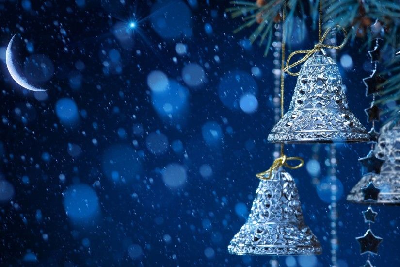 Snowfall in Christmas Eve HD Wallpaper | HD Wallpapers Free Download