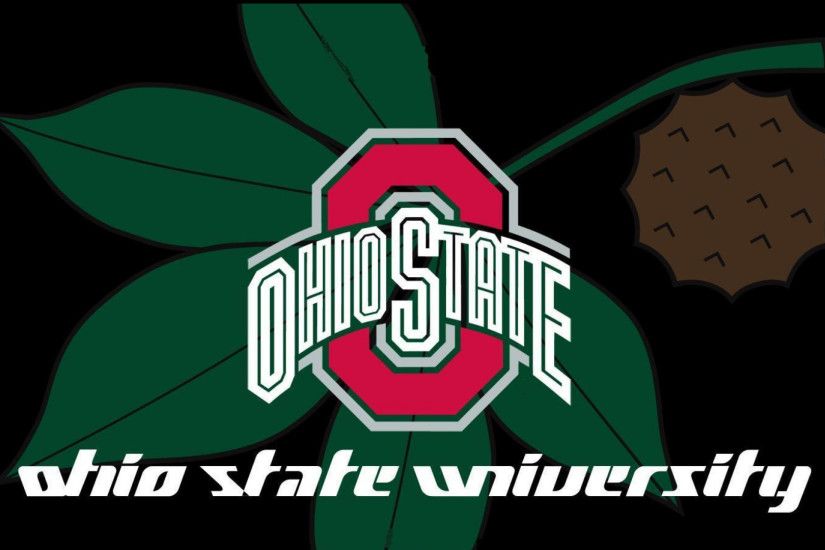 Ohio State Buckeyes images OHIO STATE UNIVERSITY RED BLOCK O & BUCKEYE LEAF  HD wallpaper and background photos