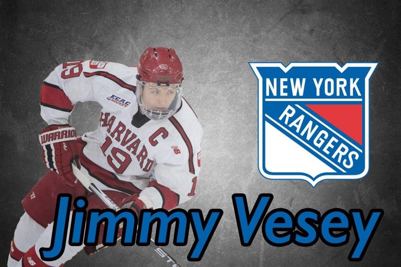 Jimmy Vesey Signs With The New York Rangers