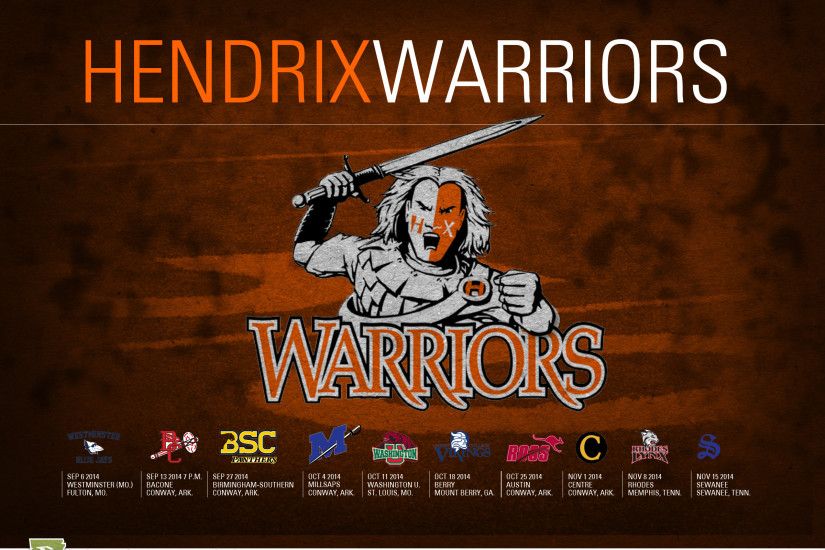 Here is your 2014 Hendrix College Warriors football schedule wallpaper .