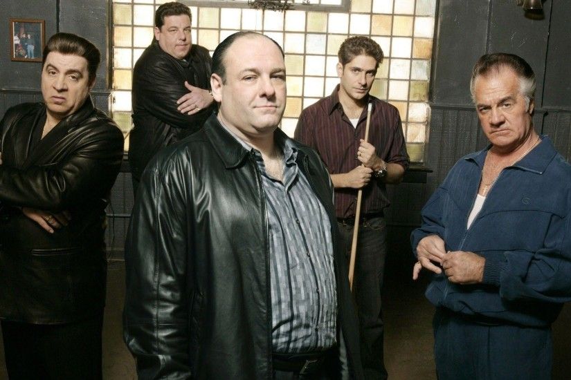 The Sopranos James Gandolfin hbo mini series men people mob gang .