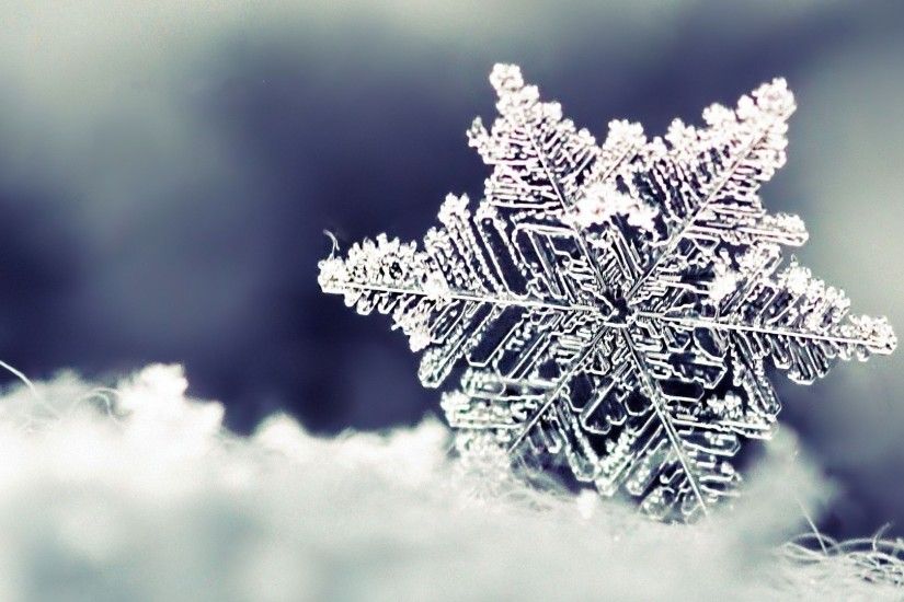 3840x2160 Wallpaper snow, snowflake, winter