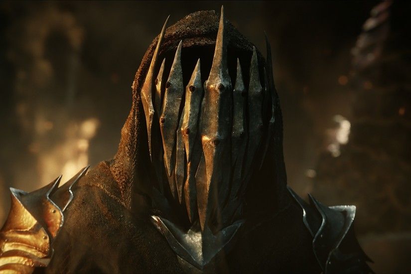 Video Game - Middle-earth: Shadow of War Video Game Fantasy Warrior Mask  Wallpaper
