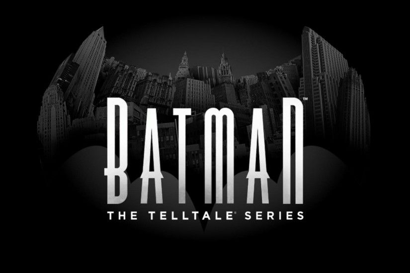 Batman The Telltale Series Logo Wallpaper Wallpaper