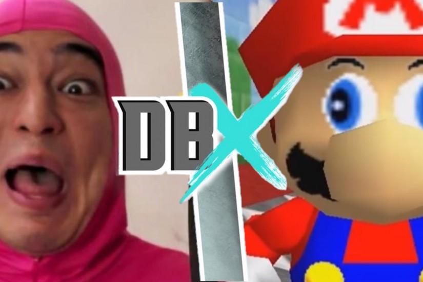 Pink Guy vs Mario