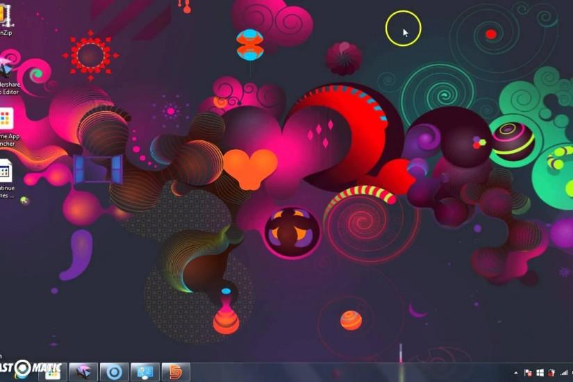 How to Make animated desktop wallpapers in windows 7,8,8.1 ,10 Using Cool  Wallpaper