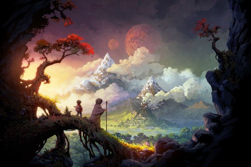 Fantasy Landscape Wallpaper For Android