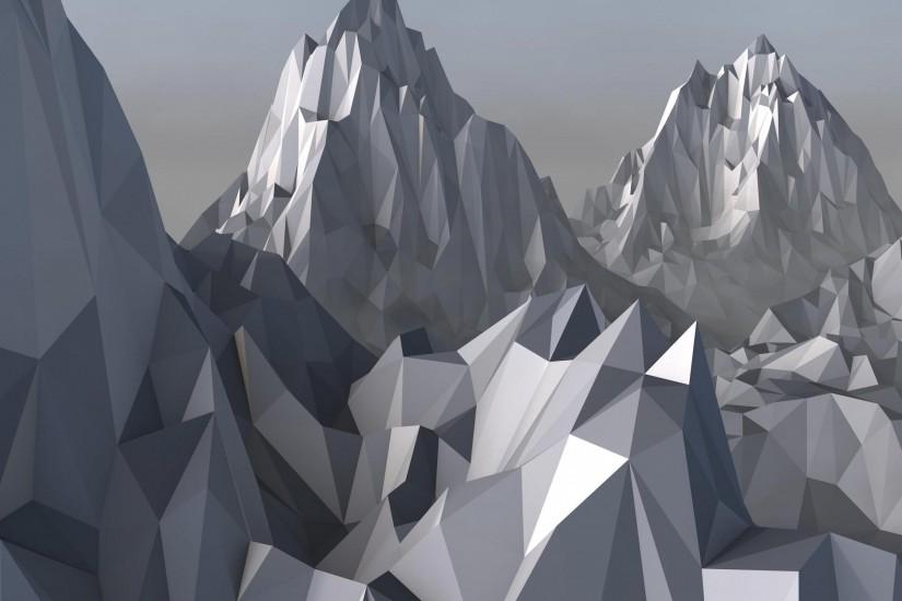 widescreen low poly wallpaper 3840x2160 for mobile