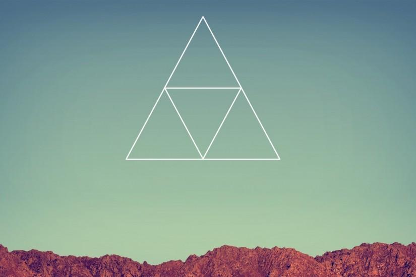 Indie Tumblr Triangles Photo Wallpapers.