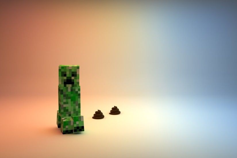 Creeper Minecraft Cool Pictures HD Wallpaper