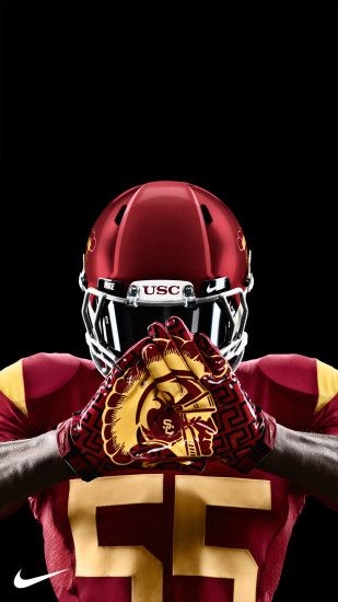 USC Nike Gloves