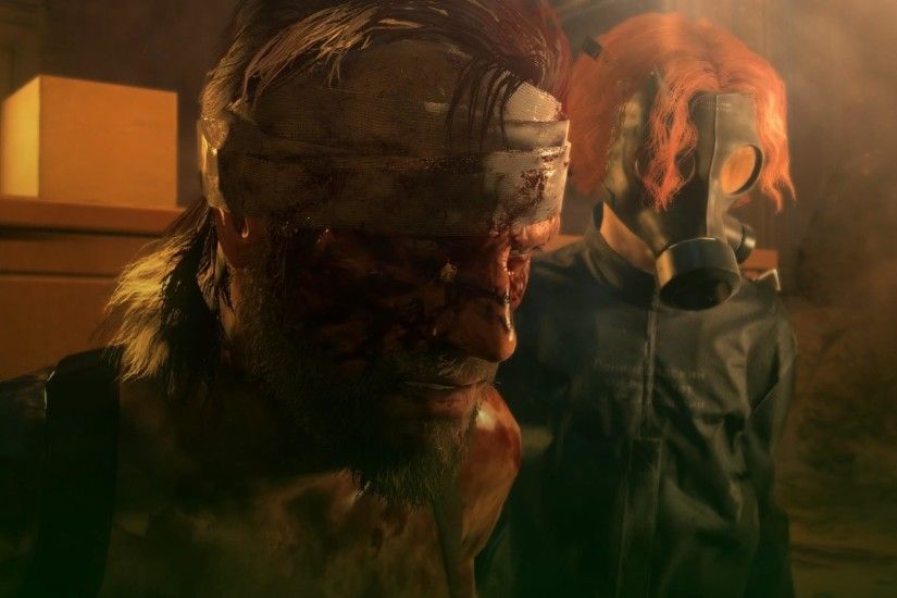 Metal Gear Solid V Images Show Big Boss Face-to-Face With the Man on Fire,  Hallucination?
