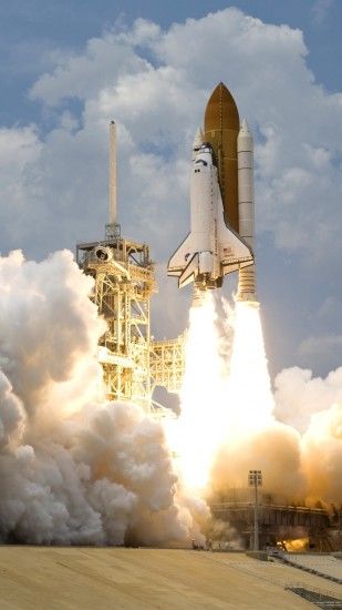 1080x1920 Space Shuttle Launch iPhone 6 / 6 Plus and iPhone 5/4 Wallpapers