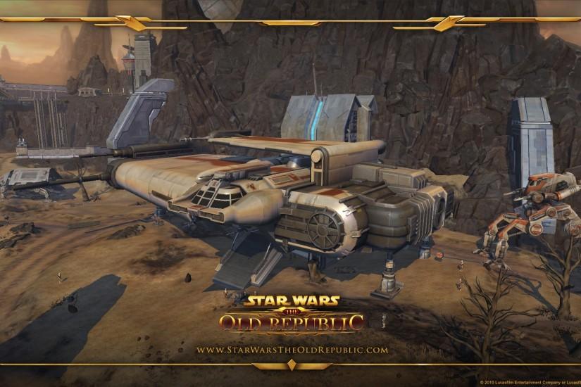 Star Wars: The Old Republic Wallpaper Vehicles
