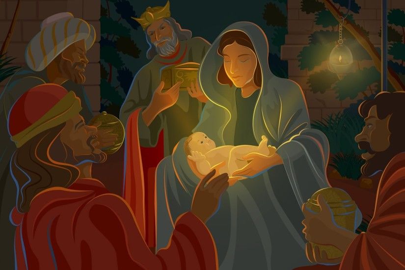 Nativity scene Collages Abstract Background Wallpapers on Nativity Scene Desktop  Wallpapers Wallpapers)