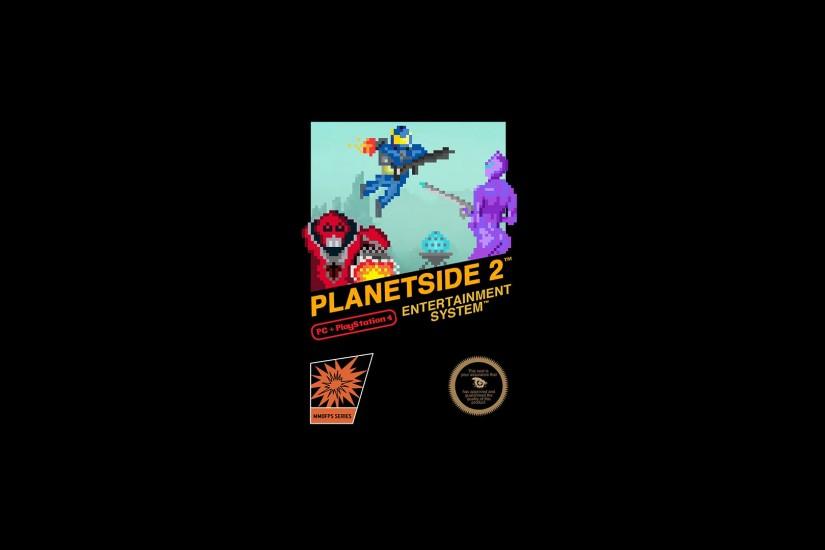 Planetside 2, Retro Games, Pixel Art, PC Gaming, Nintendo Entertainment  System, Minimalism Wallpaper HD